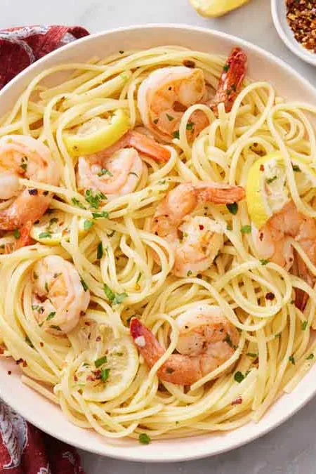 Shrimp Linguine