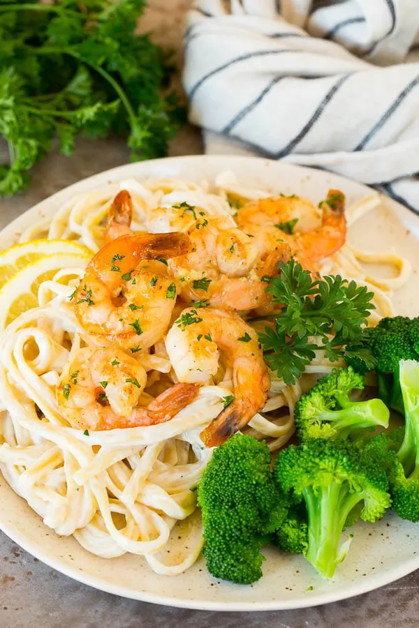 Shrimp Linguine