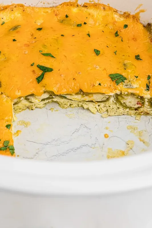 Slow Cooker Chile Relleno Casserole