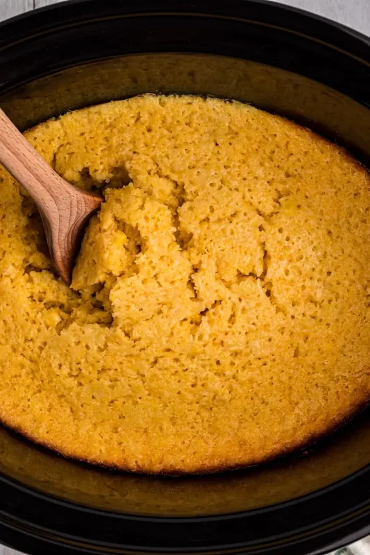 Slow Cooker Corn Casserole