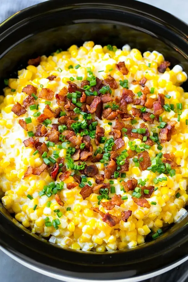 Slow Cooker Creamed Corn