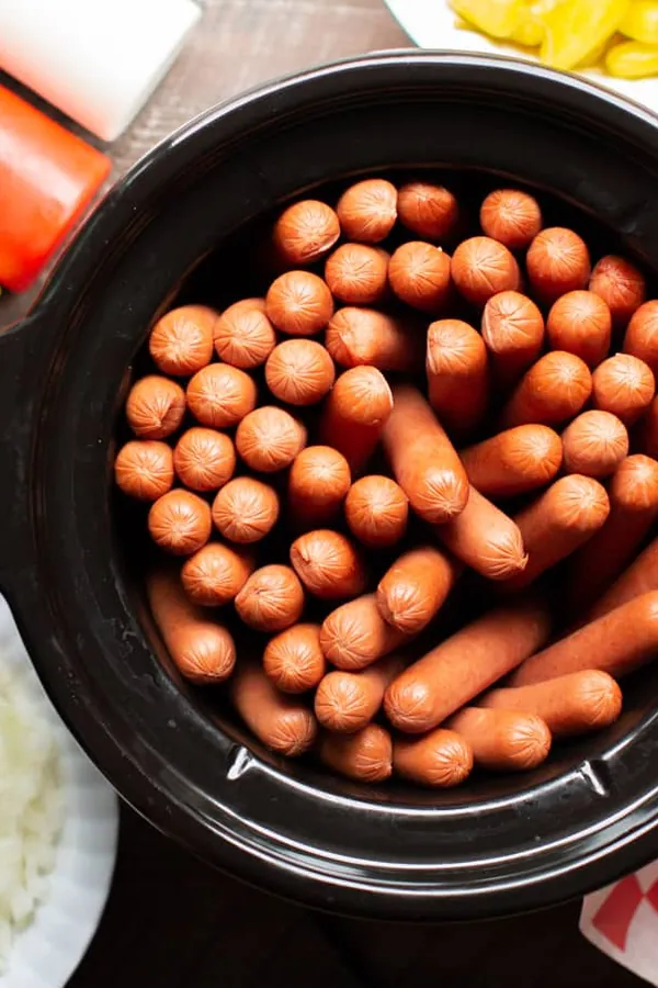 Slow Cooker Hot Dogs