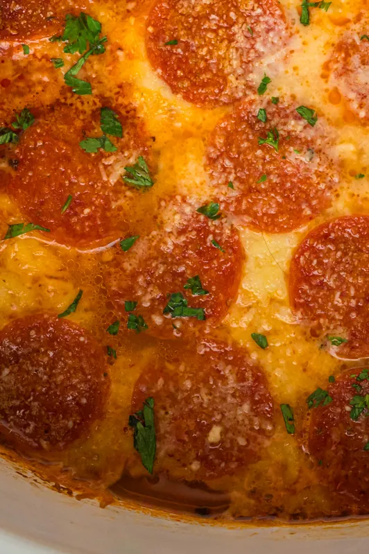 Slow Cooker Pizza Chicken