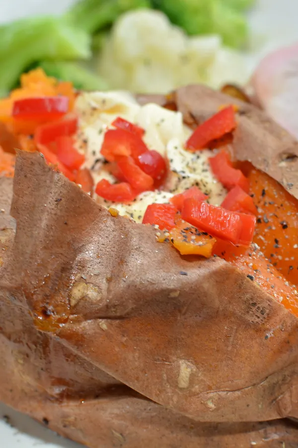 Smoked Sweet Potatoes