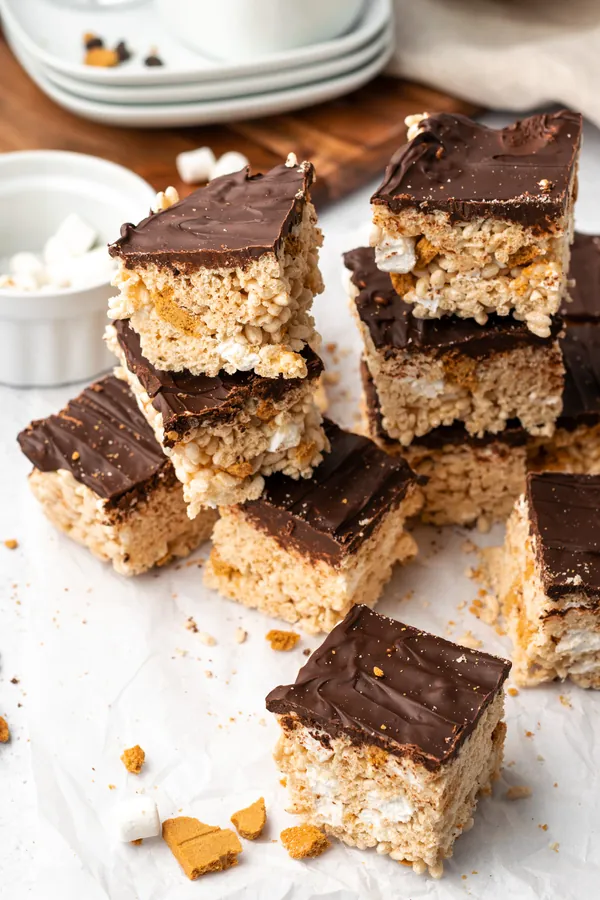 S'mores Rice Crispy Treats