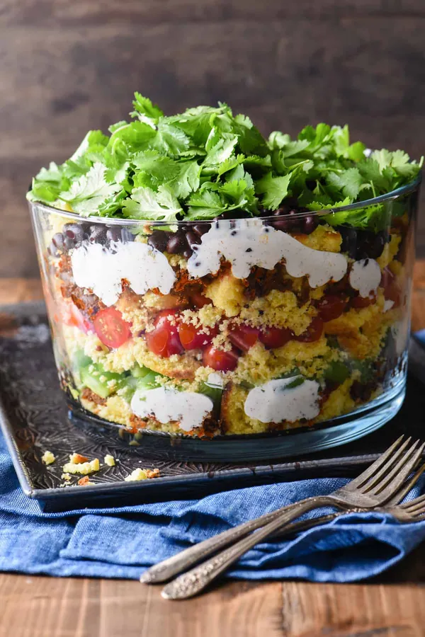 Southwestern Cornbread Salad