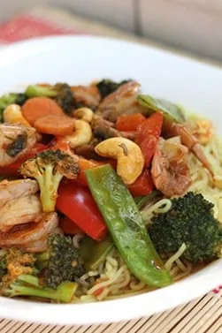 Spicy Shrimp & Vegetable Stir Fry