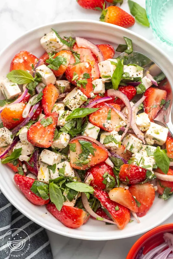 Strawberry Feta Salad