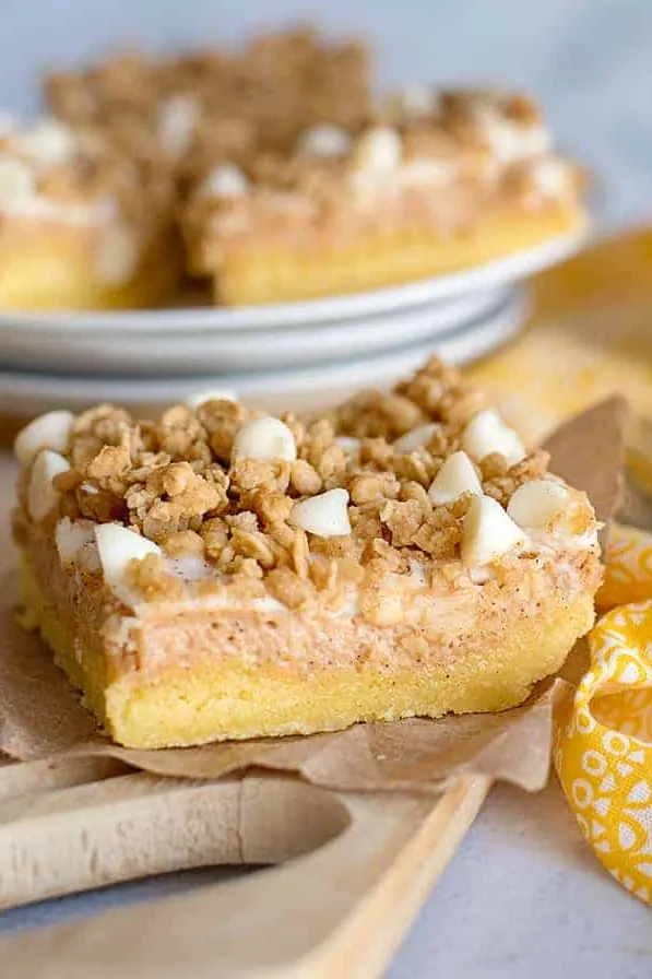 Sweet Potato Cheesecake Bars