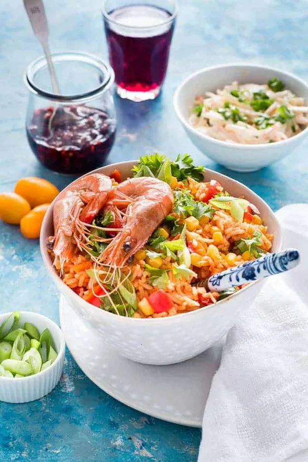 Sweetcorn Jollof Rice