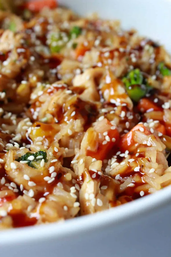 Teriyaki Chicken Stir Fry Casserole