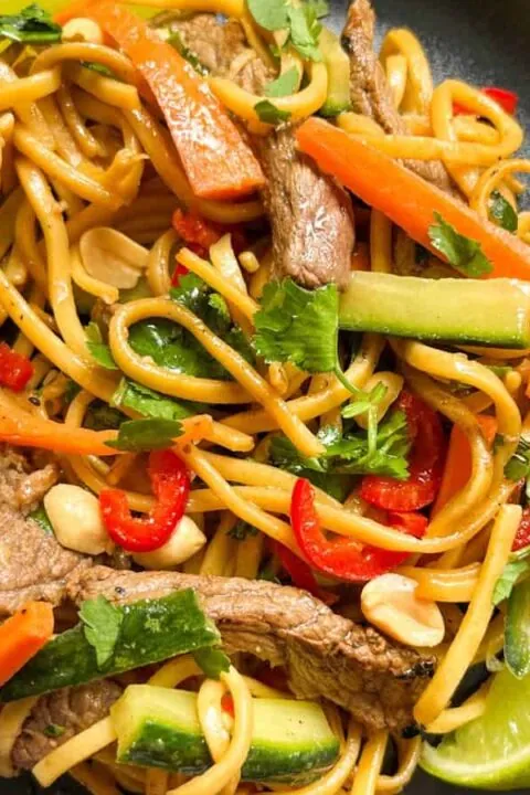 Thai Beef Noodle Salad