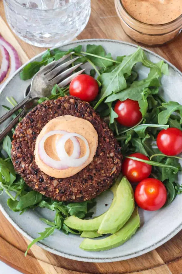 Vegan Mexican Burger