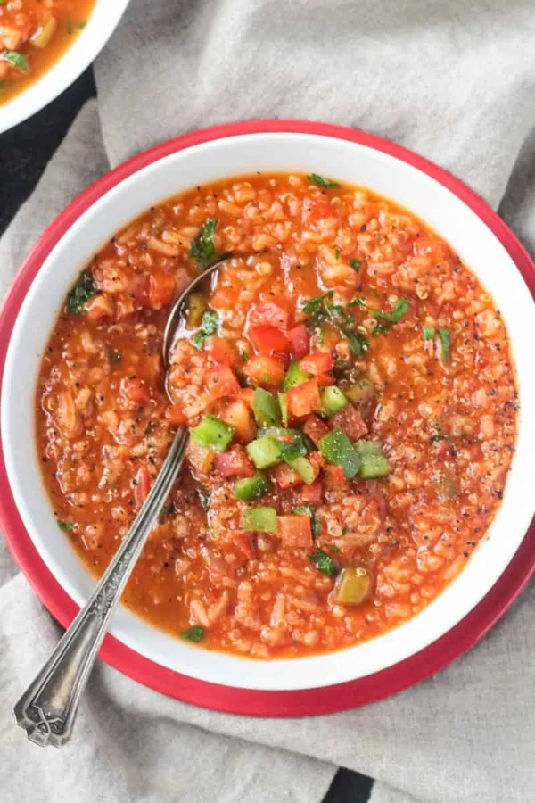 Vegan Stuffed Pepper Soup