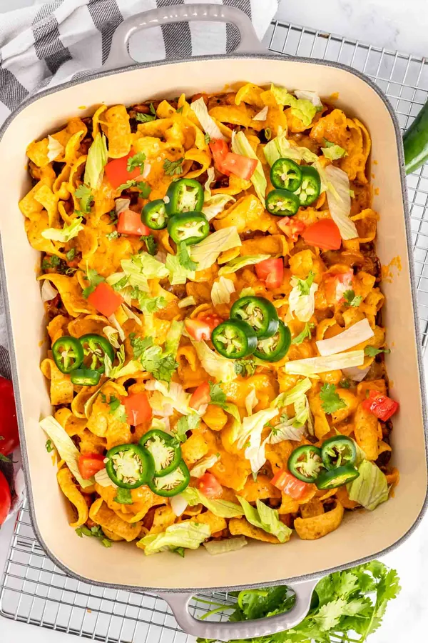 Walking Taco Casserole
