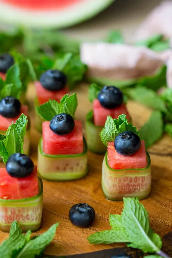 Watermelon Canapés