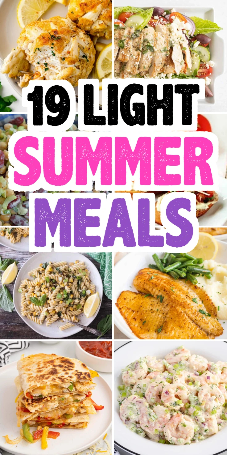 Light Summer Meals