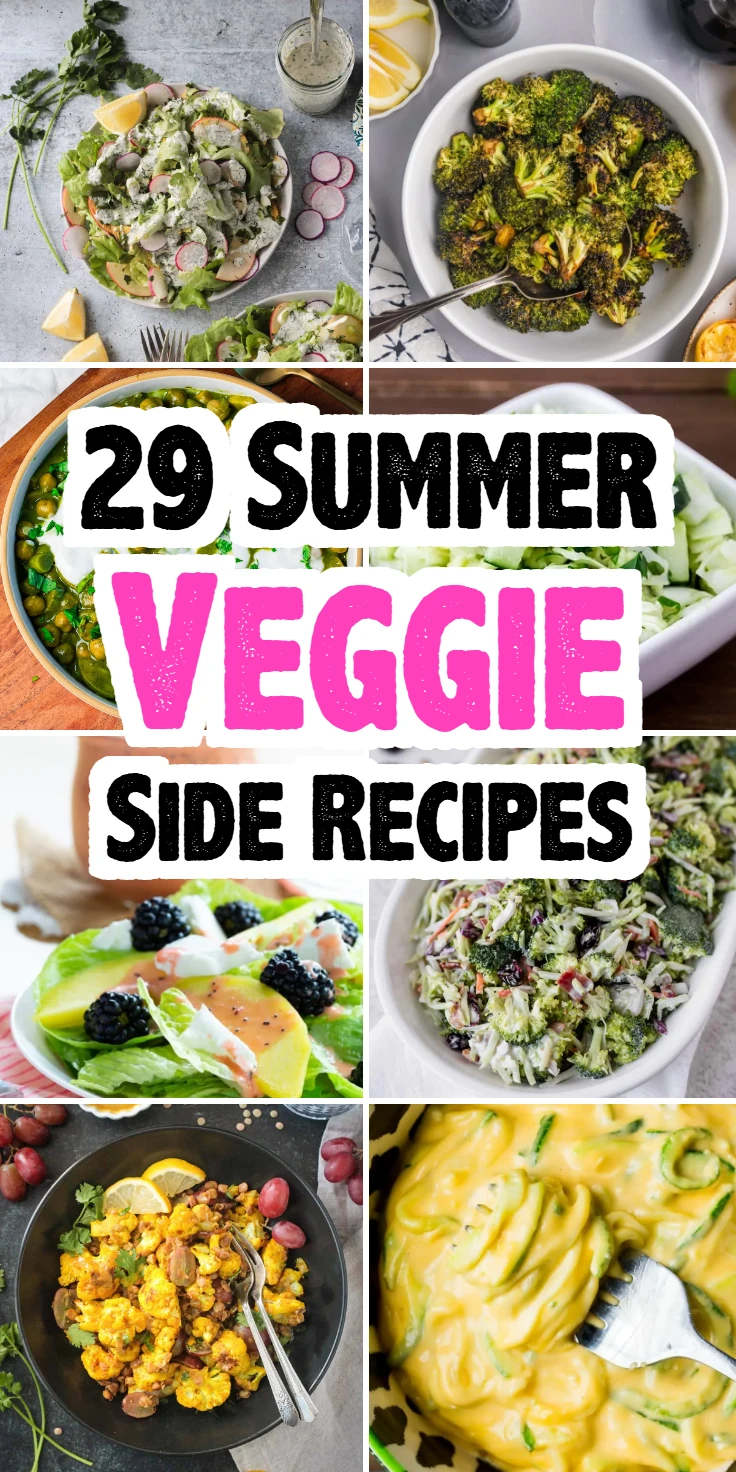 Summer Veggie Side Recipes
