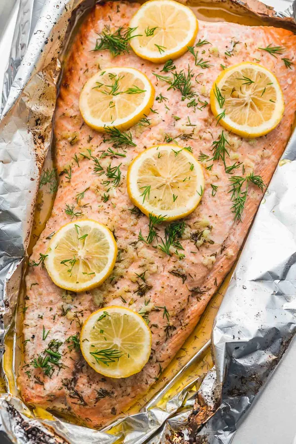 Baked Salmon in Foil Recipe