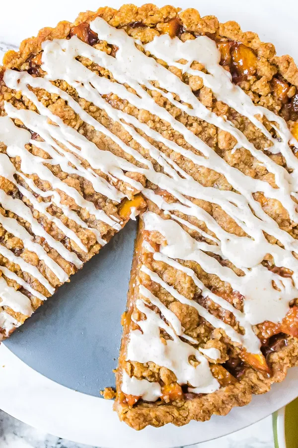 Brown Butter Peach Tart