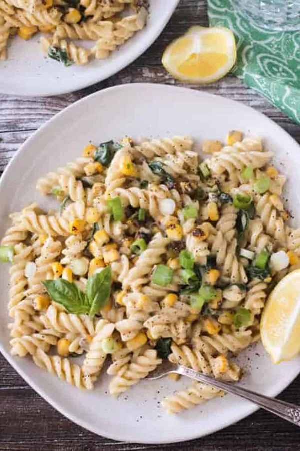 Creamy Sweet Corn Pasta