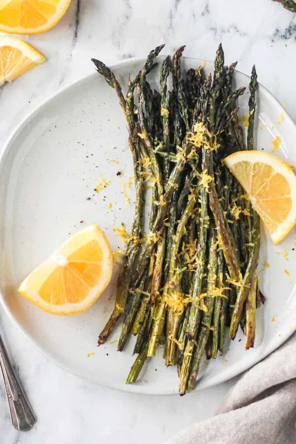Easy Roasted Asparagus with Lemon