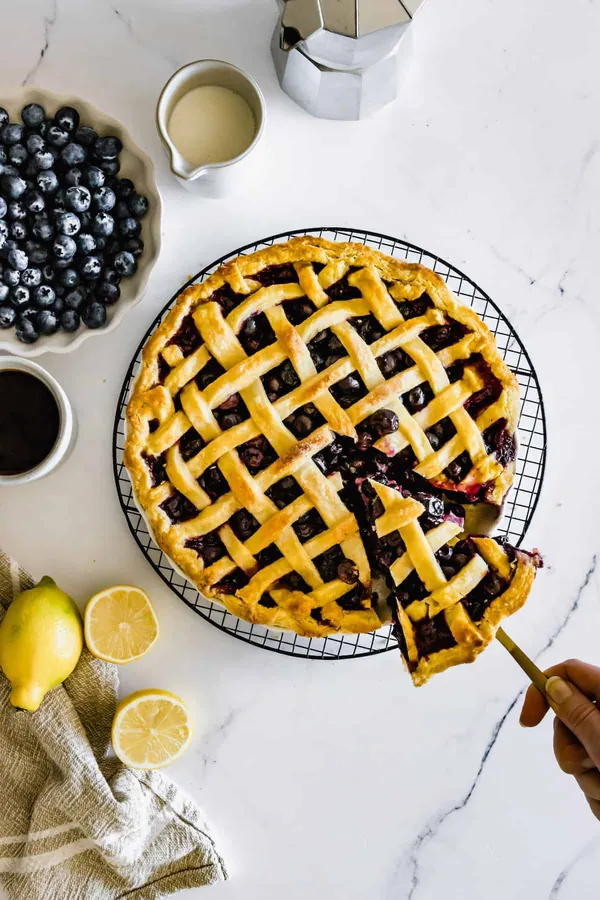 Gluten Free Blueberry Pie
