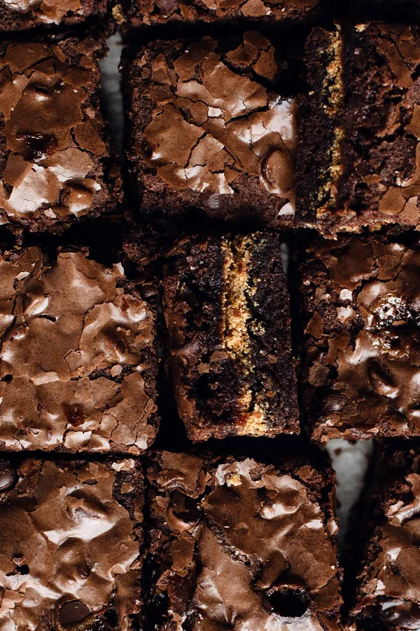 Inside Out S'mores Brownie Bars