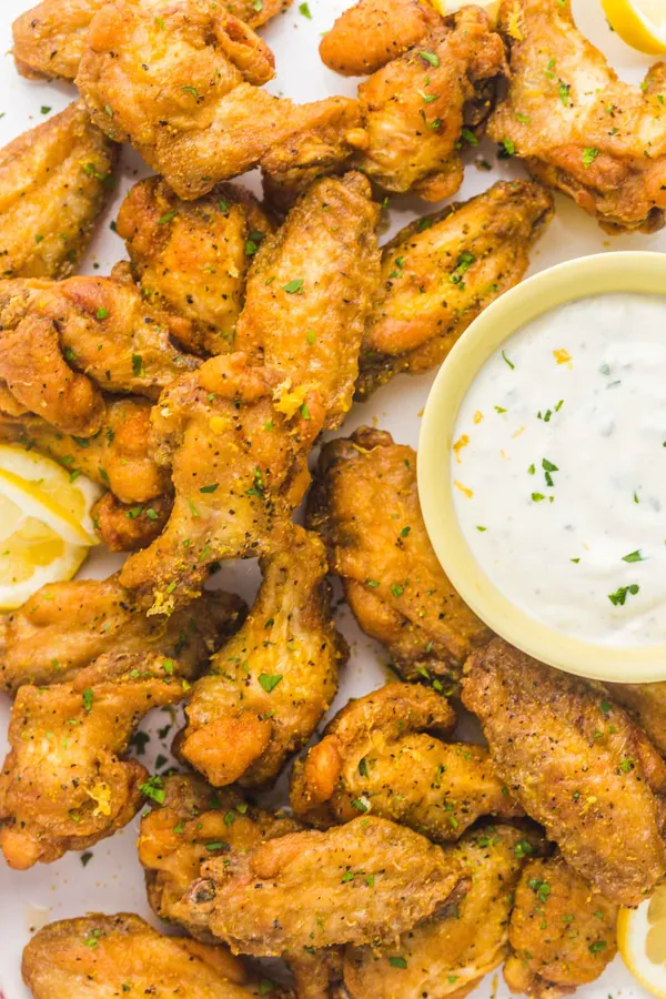 Lemon Pepper Wings (3 Ways)