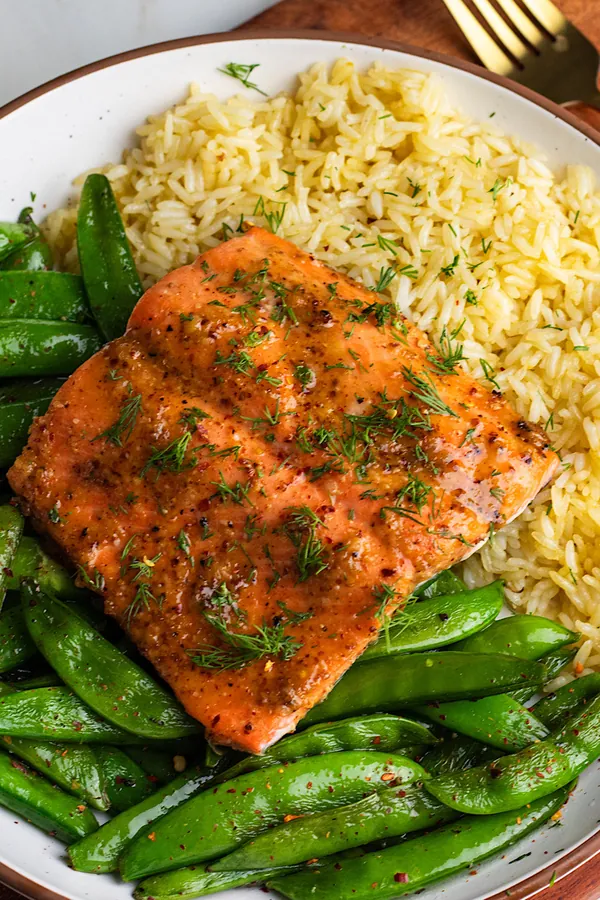 Miso Honey Mustard Salmon