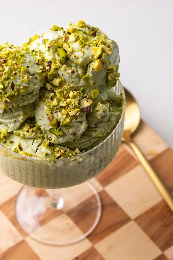 Pistachio Cottage Cheese Ice Cream (High Protein)