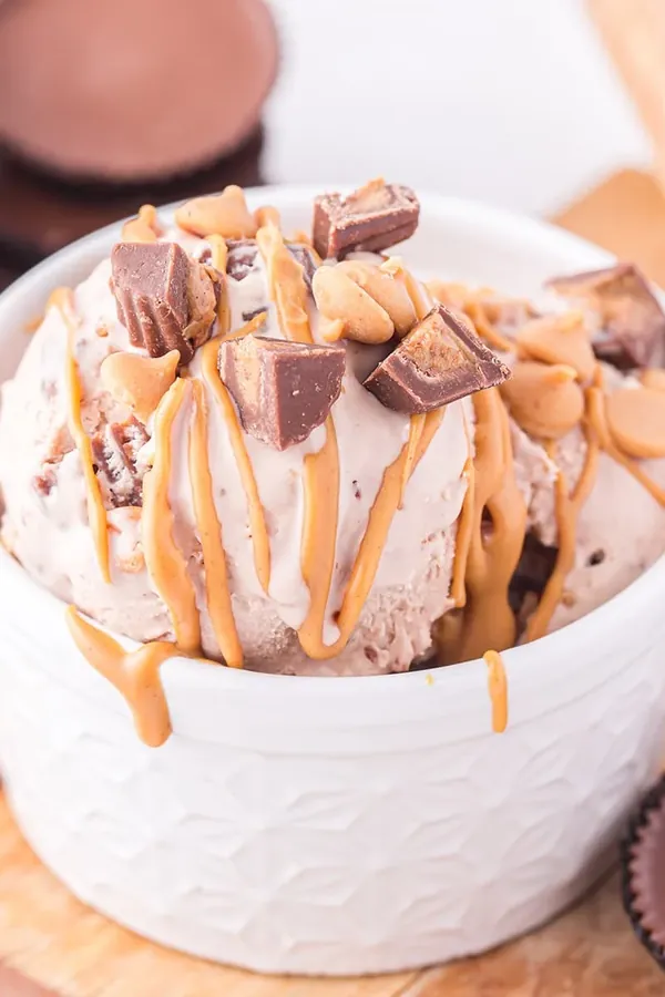 Reese's Peanut Butter No Churn Ice Cream