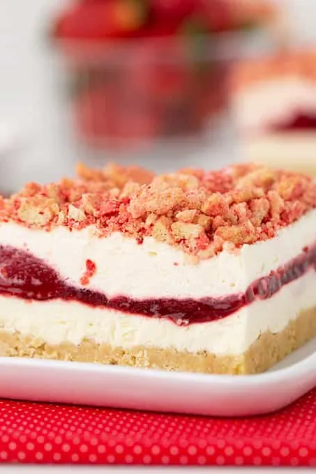 Strawberry Crunch Layer Dessert