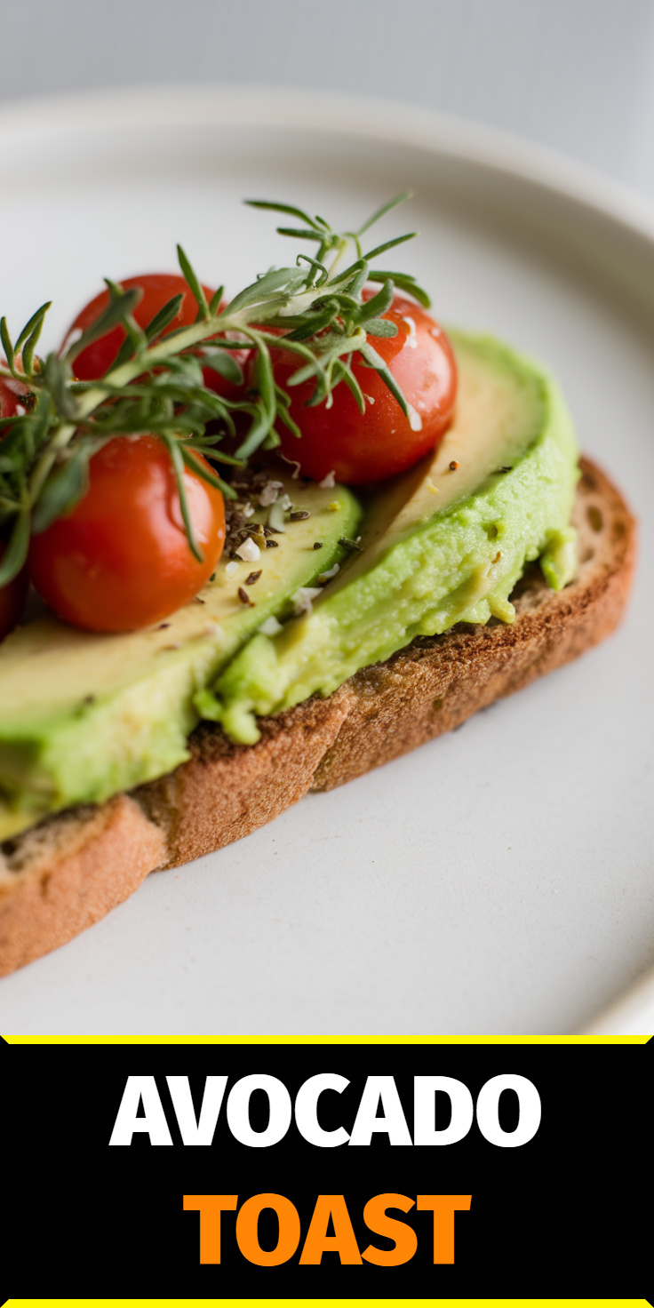 Avocado Toast Pinterest Pin