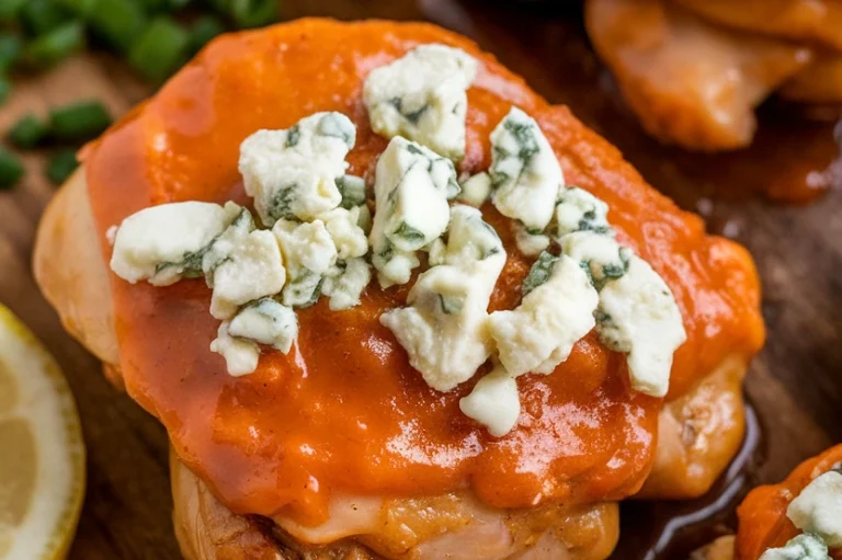 Buffalo Chicken Thighs - Featured Image