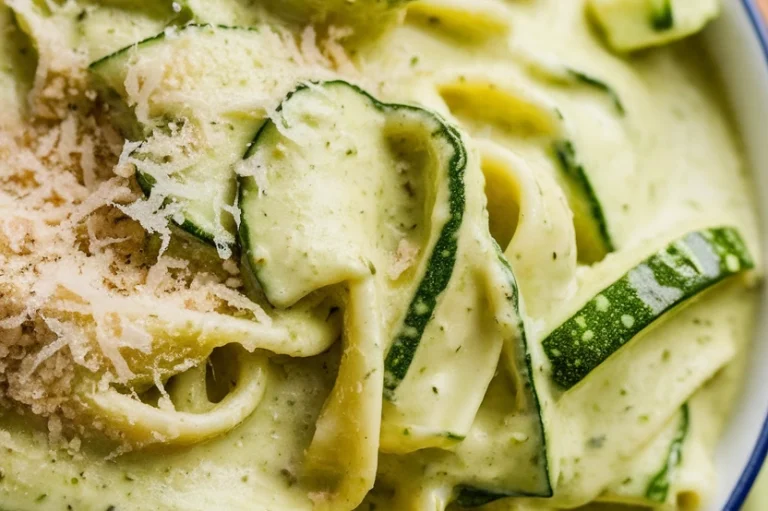 Creamy Zucchini Pasta - Featured Image