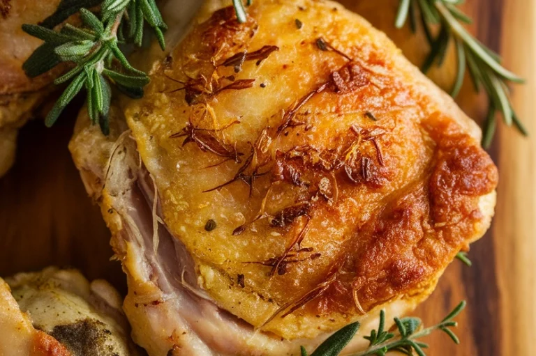 Crispy Chicken Thighs - Featured Image