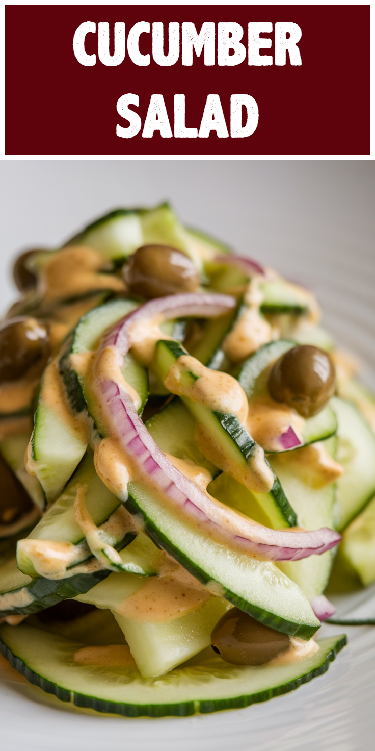 Cucumber Salad Pinterest Pin