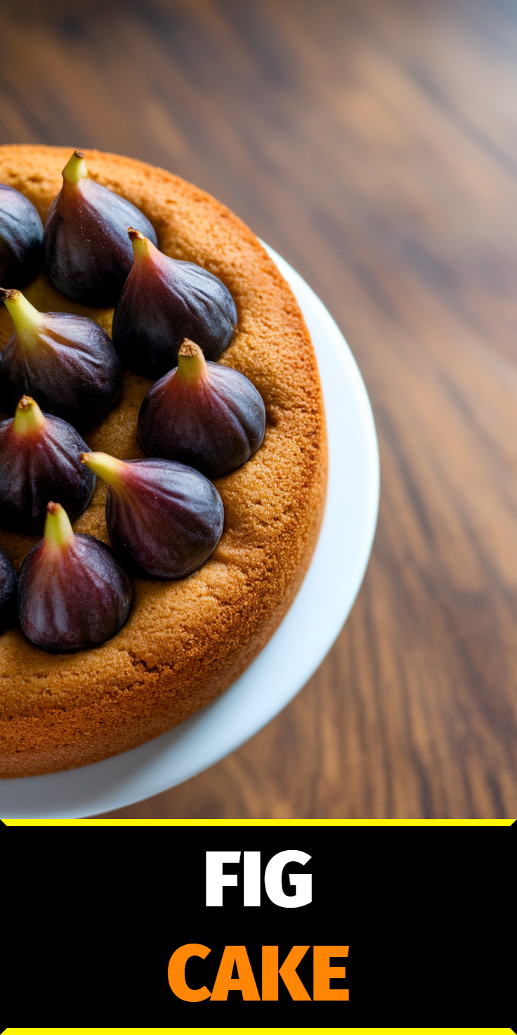 Fig Cake Pinterest Pin
