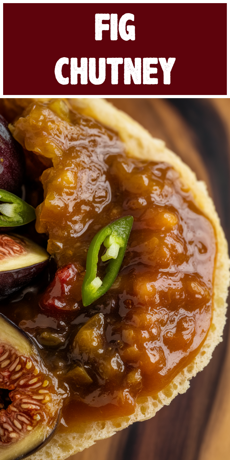 Fig Chutney Pinterest Pin