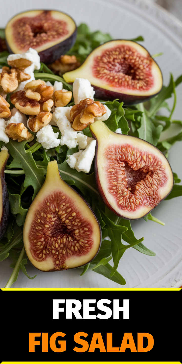 Fresh Fig Salad Pinterest Pin