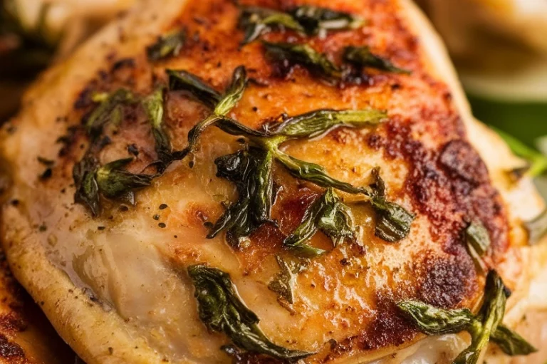 Garlic Herb Chicken Thighs - Featured Image