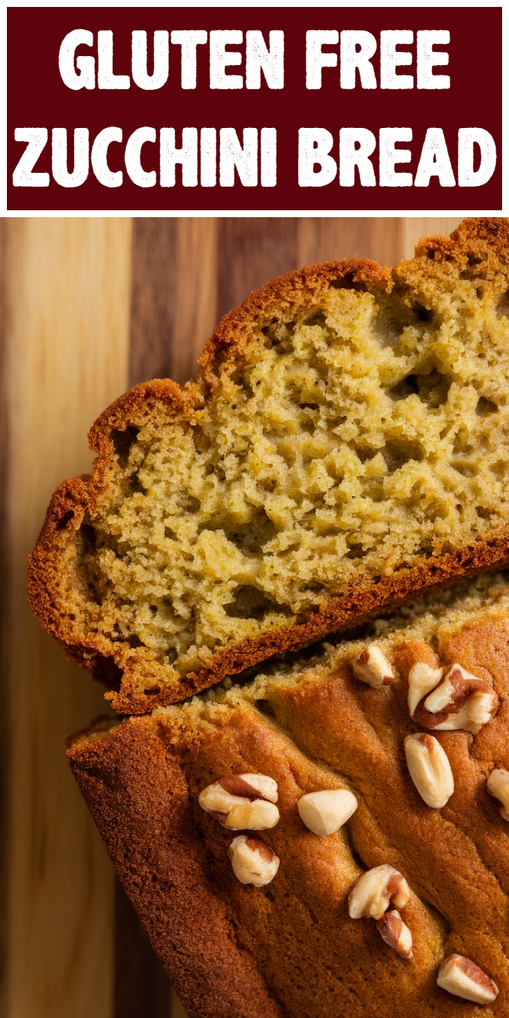 Gluten Free Zucchini Bread Pinterest Pin