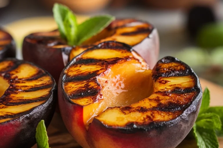 Grilled Peaches - Featured Image