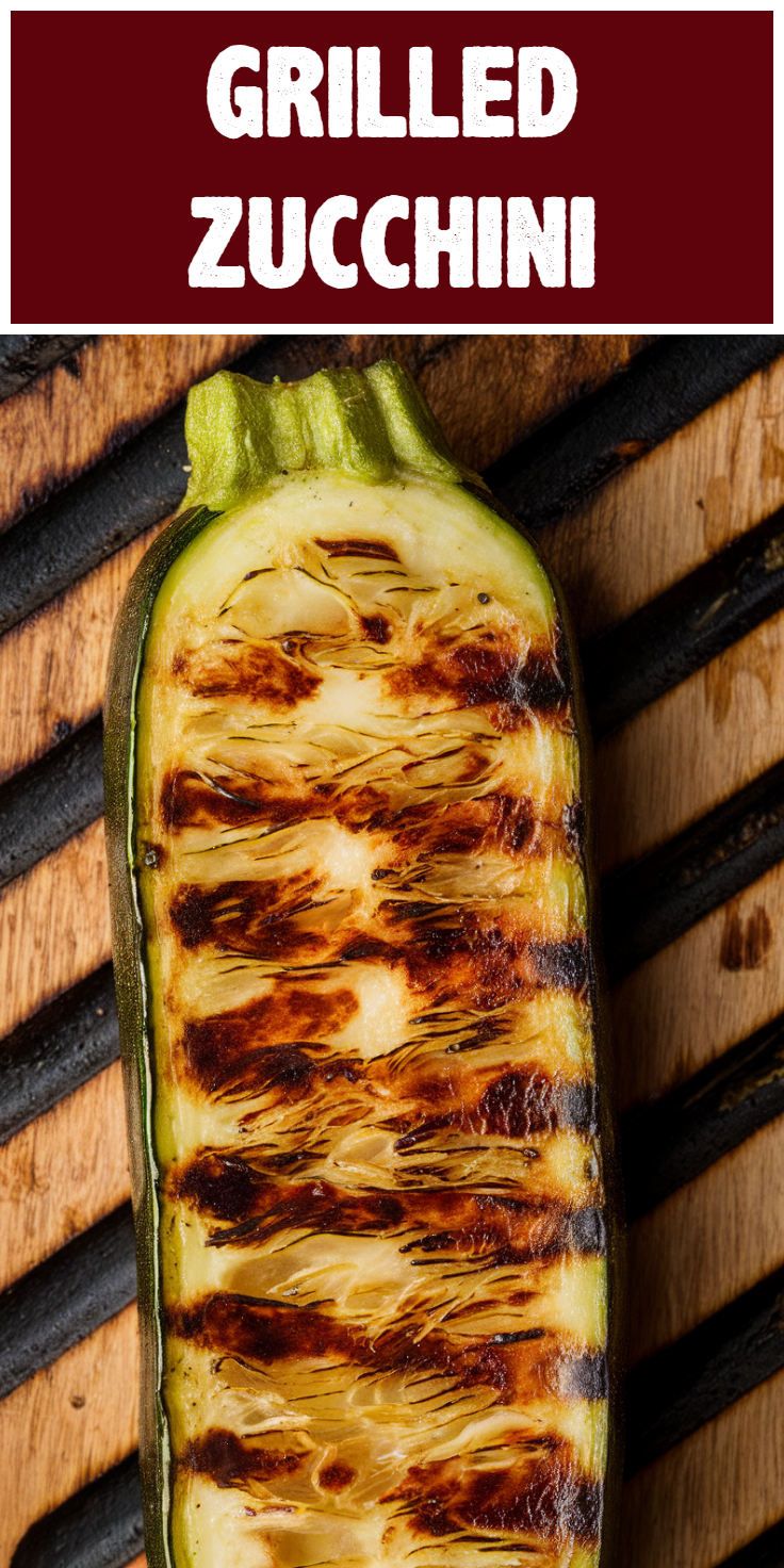 Grilled Zucchini Pinterest Pin