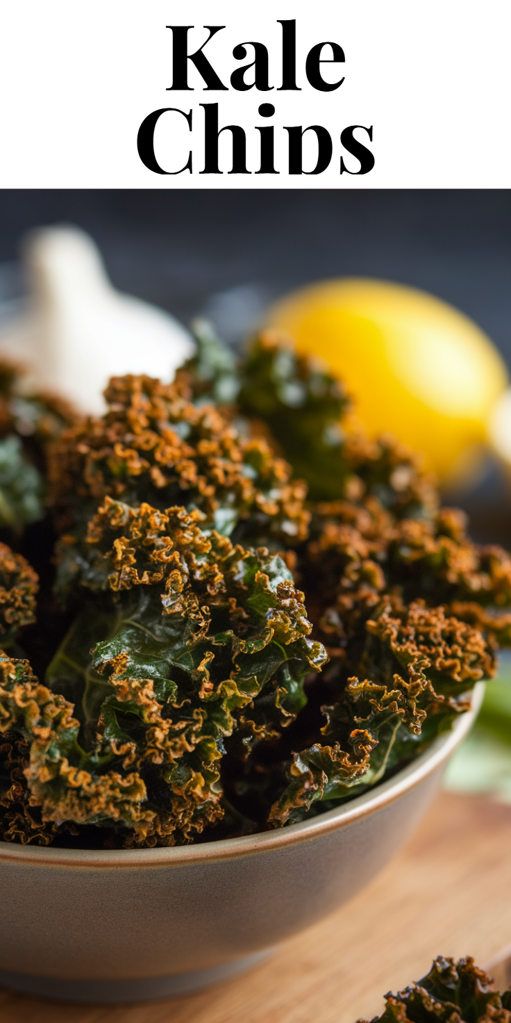 Kale Chips Pinterest Pin