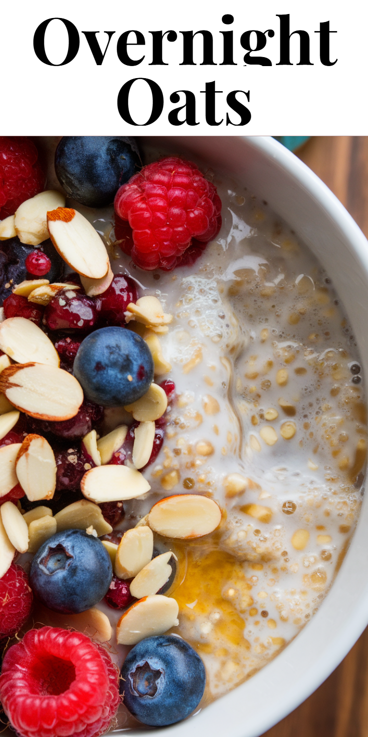 Overnight Oats Pinterest Pin