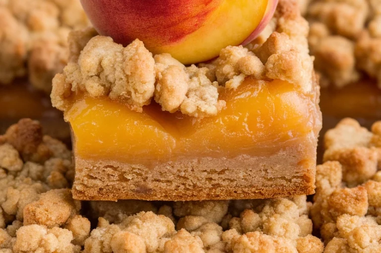 Peach Bars - Featured Image