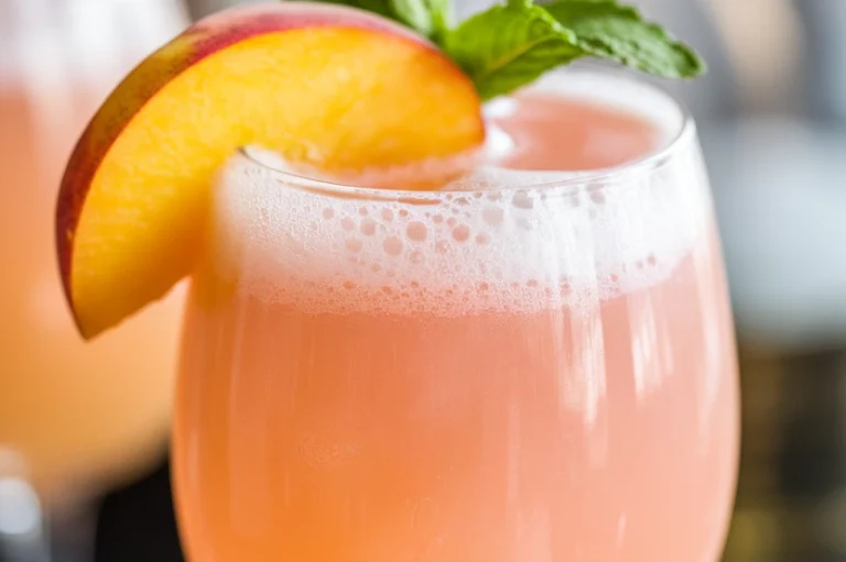 Peach Bellini - Featured Image