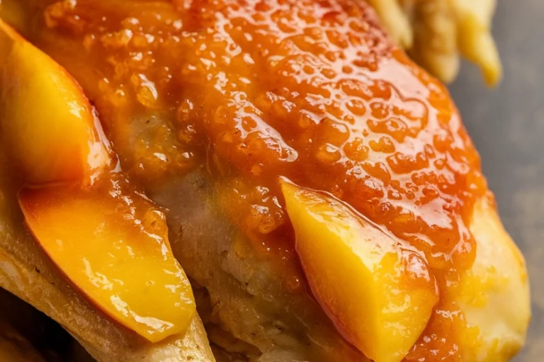 Peach Glazed Chicken - Featured Image